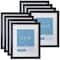 8 Pack: Black Belmont Frame with Mat by Studio Décor®
